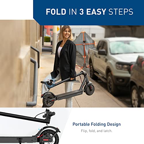 Hiboy S2 Pro Electric Scooter, 500W Motor, 10" Solid Tires, 25 Miles Range, 19 Mph Folding Commuter Electric Scooter for Adults