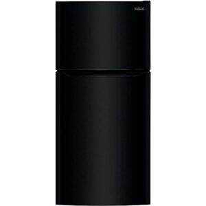 frigidaire fftr1835vb 30" top freezer refrigerator with 18.3 cu. ft. capacity led lighting frost free defrost ada compliant in black