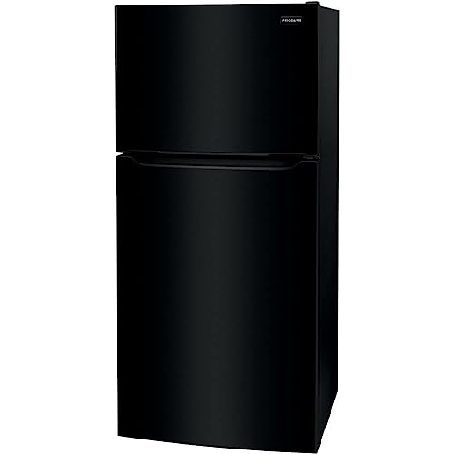 Frigidaire FFTR1835VB 30" Top Freezer Refrigerator with 18.3 cu. ft. Capacity LED Lighting Frost Free Defrost ADA Compliant in Black