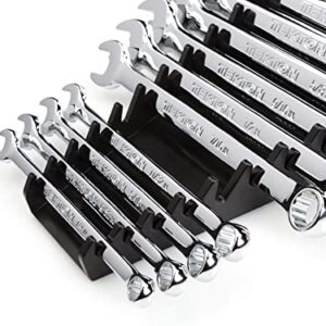 TEKTON 19-Tool Wrench Organizer Rack (Black) | ORG29119