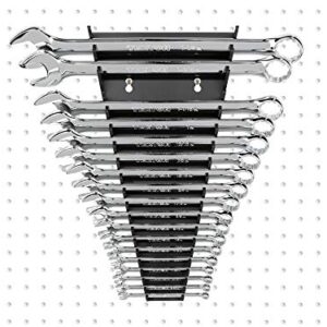 TEKTON 19-Tool Wrench Organizer Rack (Black) | ORG29119