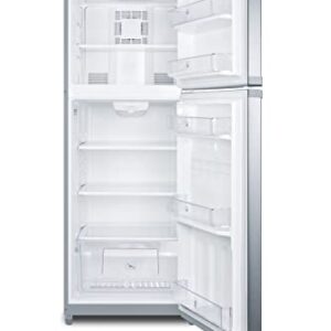 Summit FF1427SS FF1427 26 Inch Wide 12.9 Cu. Ft. Top Mount Refrigerator