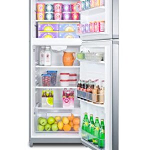 Summit FF1427SS FF1427 26 Inch Wide 12.9 Cu. Ft. Top Mount Refrigerator