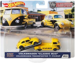 hot wheels team transport models and component car,yellow