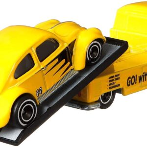 Hot Wheels Team Transport Models and Component Car,Yellow