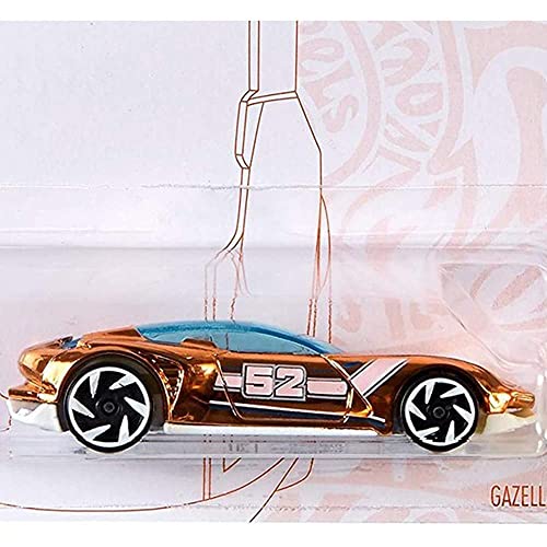 Hot Wheels Pearl and Chrome Collection - 2020 Collectible Classics Vehicles ~ Special Edition Gazella GT ~ Die-Cast Vehicle