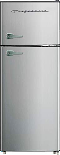 Frigidaire EFR751, 2 Door Apartment Size Refrigerator with Freezer, 7.5 cu ft, Platinum Series, Stainless Steel