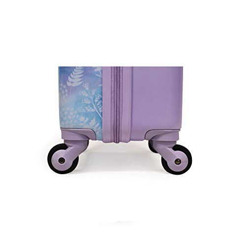 Disney Frozen Suitcase II Anna Elsa Luggage Hard Side Tween Spinner Rolling Suitcase for Kids, Carry-On Travel Trolley - 20 Inch