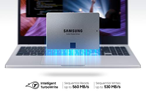 SAMSUNG 870 QVO SATA III SSD 4TB 2.5" Internal Solid State Drive, Upgrade Desktop PC or Laptop Memory and Storage for IT Pros, Creators, Everyday Users, MZ-77Q4T0B