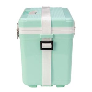 Engel UC7 7.5qt Leak-Proof, Air Tight, Drybox Cooler and Small Hard Shell Lunchbox for Men and Women in Seafoam