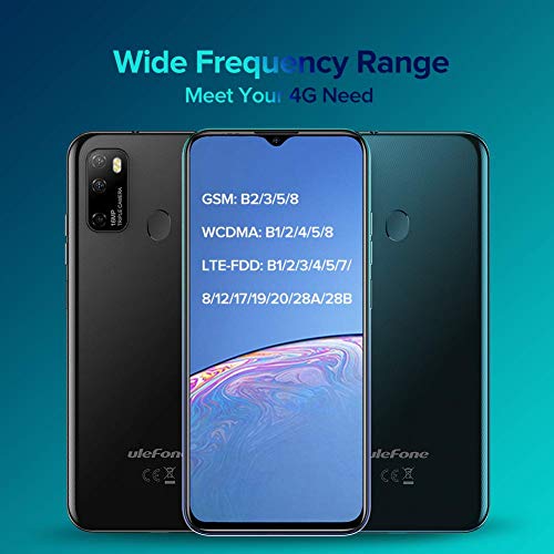 Ulefone Unlocked Smartphones Note 9P Android 11 Unlocked Cell Phones, Triple Rear Camera Triple Card Slots, 6.52" Waterdrop Full-Screen Dual SIM Phones, 4500mAh Global Bands, US Version - Green