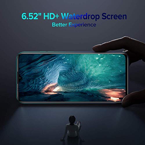 Ulefone Unlocked Smartphones Note 9P Android 11 Unlocked Cell Phones, Triple Rear Camera Triple Card Slots, 6.52" Waterdrop Full-Screen Dual SIM Phones, 4500mAh Global Bands, US Version - Green