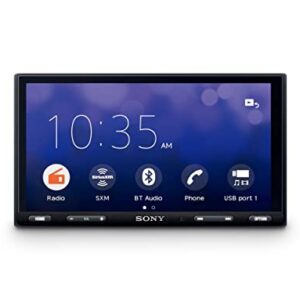 Sony XAVAX5500 6.95"7” Apple Car Play, Android Auto, Media Receiver with Bluetooth and WebLink Compatible