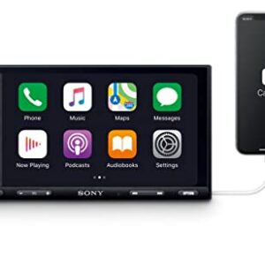 Sony XAVAX5500 6.95"7” Apple Car Play, Android Auto, Media Receiver with Bluetooth and WebLink Compatible