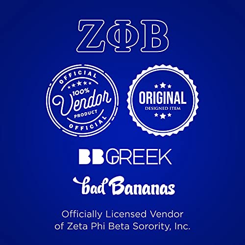 BBGreek Zeta Phi Beta Sorority Paraphernalia - Only The Finest - Keychain Gifts - Official licensed Vendor