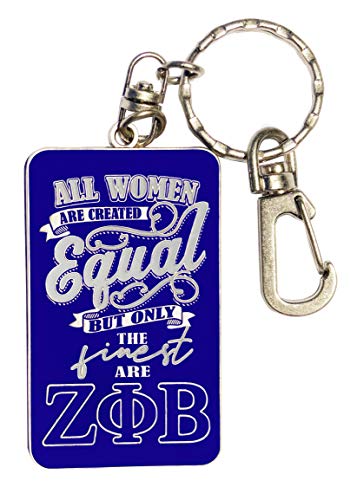 BBGreek Zeta Phi Beta Sorority Paraphernalia - Only The Finest - Keychain Gifts - Official licensed Vendor