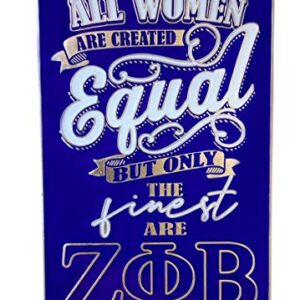 BBGreek Zeta Phi Beta Sorority Paraphernalia - Only The Finest - Keychain Gifts - Official licensed Vendor