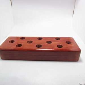 Bowl banger stand holder organization, 10mm 14mm 18mm bubble cap tray, pipe slide storage, wood display, Banger Bud