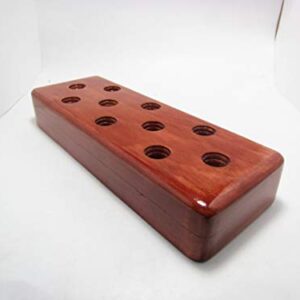 Bowl banger stand holder organization, 10mm 14mm 18mm bubble cap tray, pipe slide storage, wood display, Banger Bud