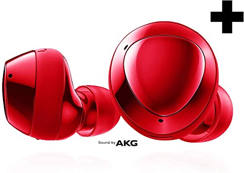 Samsung Galaxy Buds+ R175N True Wireless Earbud Headphones - Red (Renewed)