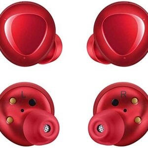 Samsung Galaxy Buds+ R175N True Wireless Earbud Headphones - Red (Renewed)