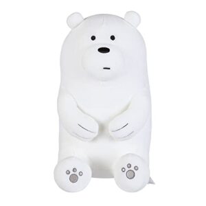 miniso 11" we bare bears plush toy - ultrasoft stuffed animals for kids, toddlers, boys, girls - cute kawaii pillow for valentine's day, christmas - officially licensed by we bare bears