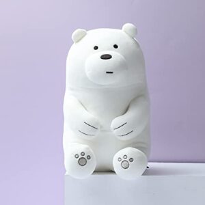 MINISO 11" We Bare Bears Plush Toy - Ultrasoft Stuffed Animals for Kids, Toddlers, Boys, Girls - Cute Kawaii Pillow for Valentine's Day, Christmas - Officially Licensed by We Bare Bears