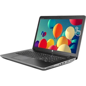 HP ZBook 17 G3 Touchscreen 17.3 Workstation, i7 6820HQ 2.7Ghz, 32GB DDR4, 1TB SSD, Nvidia Quadro M3000M, Thunderbolt 3, Full HD 1080p, Webcam, Windows 10 Pro (Renewed)