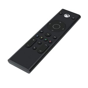 PDP Universal Gaming Media Remote Control for Xbox Series X|S, Xbox One, Officially Licensed for Microsoft Xbox, Motion Activated Backlight, Compact Navigation Toggle, Battery Optimized