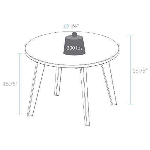 American Trails 643-833 Coffee Tables, 24" W x 24" D x 16.75" H, Antique Cherry