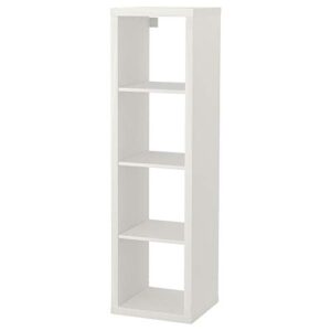 ikea kallax shelving unit white (42x39x147 cm) 4 shelf