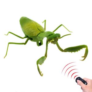 tipmant rc praying mantis toy ir remote control animal fake car vehicle electric for kids birthday