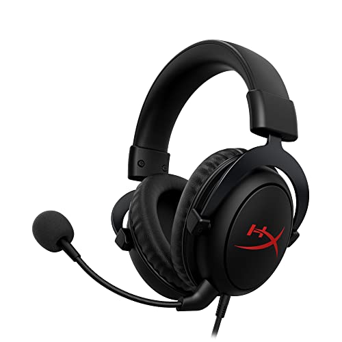 HyperX - Cloud Core Wired DTS Headphone:X Gaming Headset for PC, Xbox X|S, and Xbox One – Black