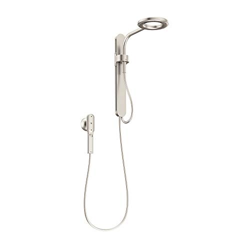 Moen N214C0SRN Spa Shower including Rainshower, Handshower and Magnetic Dock, Spot Resist Brushed Nickel