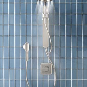 Moen N214C0SRN Spa Shower including Rainshower, Handshower and Magnetic Dock, Spot Resist Brushed Nickel