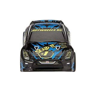 Hot Wheels RC Car, Remote-Control 2017 Nissan GT-R in 1:64 Scale, Works On and Off Hot Wheels Track, Includes Track Adapter​​​​