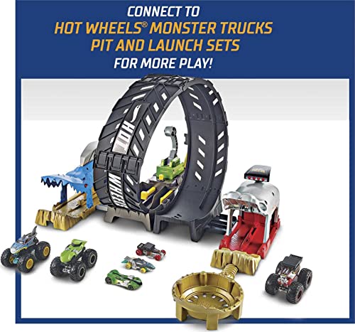 ​Hot Wheels Monster Truck Epic Loop Challenge Play Set with Truck and car