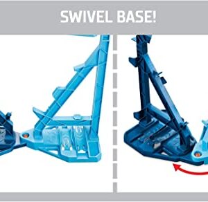 Hot Wheels Track Set and 1:64 Scale Toy Car, Track and Loop Building Kit with Adjustable Set-Ups and Jump, Infinity Loop Kit
