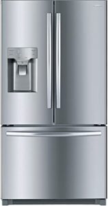 winia 26cu.ft. french door refrigerator with ice & water dispenser, stainless steel