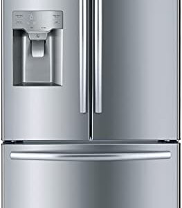 Winia 26cu.ft. French Door Refrigerator with Ice & Water Dispenser, Stainless Steel