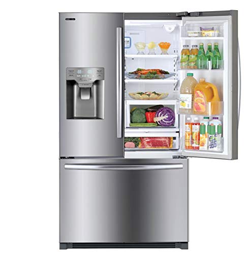 Winia 26cu.ft. French Door Refrigerator with Ice & Water Dispenser, Stainless Steel