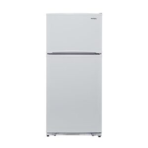 winia wte18hswmd 18 cu. ft. top mount refrigerator with factory installed ice maker - white