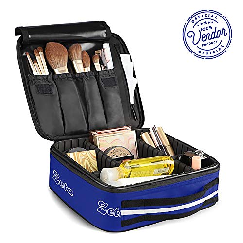 Bad Bananas Zeta Phi Beta Sorority - Makeup Organizer, Storage Bag, Cosmetic Case - Large Hard Case - Official Vendor