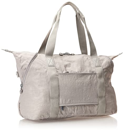 Kipling womens Art M tote bag, Grey Gris, Large US