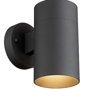 Ken & Ricky Outdoor Wall Light, Exterior Wall Sconce, Outside Wall Light Fixtures with Matte Black for Porch Garage Patio Doorway Entryway House -1 Pack