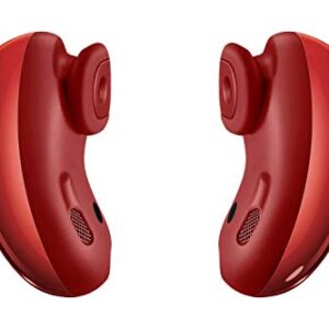 Samsung Galaxy Buds Live, True Wireless Earbuds with Active Noise Cancelling (Wireless Charging Case Included) - Bulk Packaging - Mystic Red