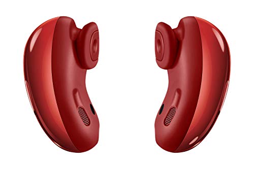 Samsung Galaxy Buds Live, True Wireless Earbuds with Active Noise Cancelling (Wireless Charging Case Included) - Bulk Packaging - Mystic Red