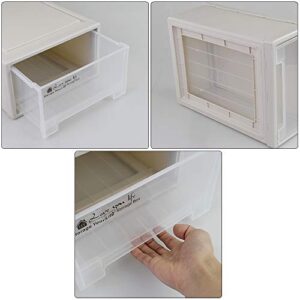 Rinboat 17.8 Quart Stacking Storage Drawer Unit Front Box, 1 Pack