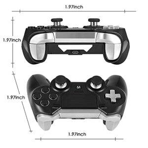 PS4 Elite Wireless Controller with Back Paddles,Dual Vibration Elite PS4 Modded Game Controller for Play Station 4 with Speaker and 3.5mm Audio Headphone Jack