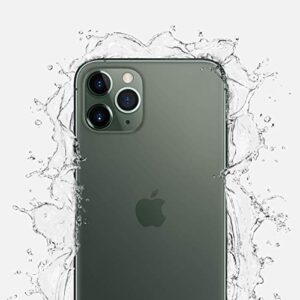 Apple iPhone 11 Pro Max [64GB, Midnight Green] + Carrier Subscription [Cricket Wireless] (Renewed)